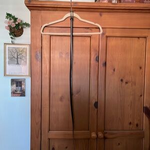 Italian Leather Skinny Belt